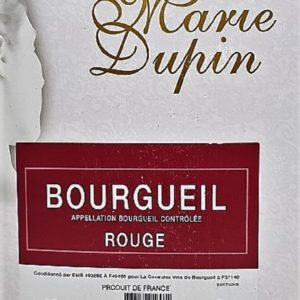 Marie Dupin rouge Bourgueil 3 litres