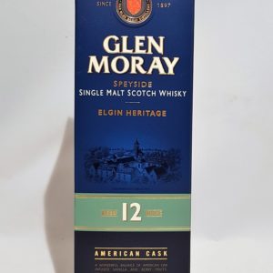 Glen Moray Speyside 12 ans single malt whisky 40°