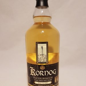Whisky Breton Single malt tourbé KORNOG