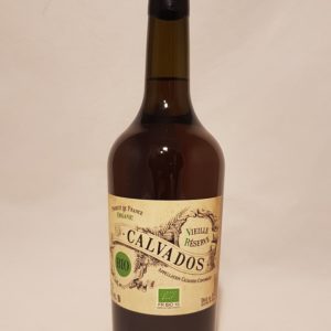 Calvados vieille réserve Doz de Dauzanges 40 % BIO