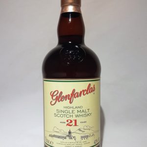 Highland Glenfarclas single malt scotch whisky 21 ans 43°
