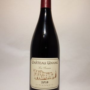 Ventoux rouge Château Unang “la source” 2018 BIO