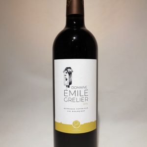 Domaine Emile Grelier Bordeaux supérieur 2016 BIO VEGAN AGROFORESTERIE