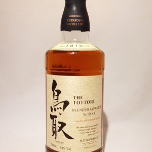 The Tottori vieilli in bourbon barrel Whisky Japonais Blended