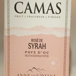 Camas syrah rosé pays d’oc 5 litres