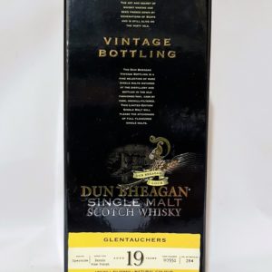 Dun Bheagan Collector Glentauchers 19 ans Single Malt whisky 49°